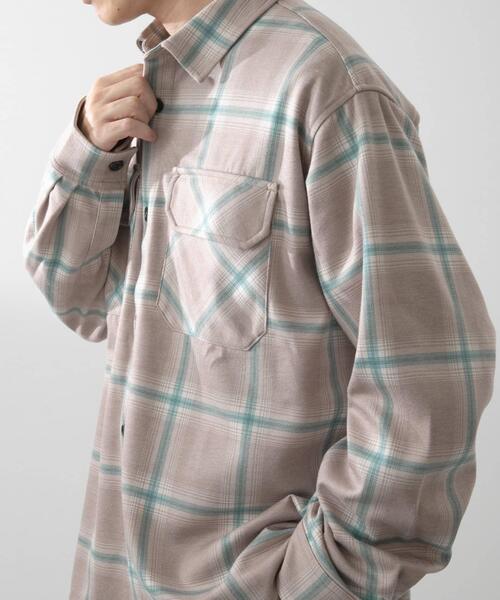 ITEMS URBANRESEARCH(アイテムズ アーバンリサーチ)の「オンブレチェック CPOジャケット(その他アウター・メンズ・ベージュ/チャコールグレー/ネイビー・MEDIUM/LARGE)」の7枚目の写真