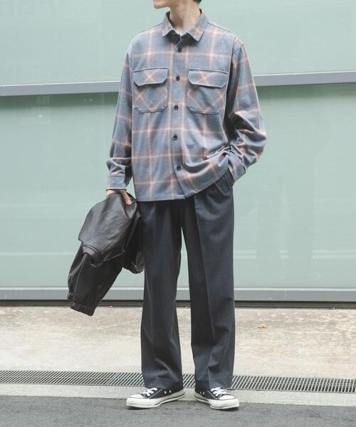 セール】オンブレチェック CPOジャケット（その他アウター）｜ITEMS