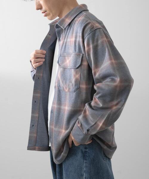 ITEMS URBANRESEARCH(アイテムズ アーバンリサーチ)の「オンブレチェック CPOジャケット(その他アウター・メンズ・ベージュ/チャコールグレー/ネイビー・MEDIUM/LARGE)」の20枚目の写真