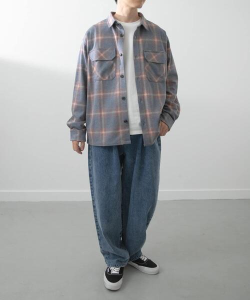 ITEMS URBANRESEARCH(アイテムズ アーバンリサーチ)の「オンブレチェック CPOジャケット(その他アウター・メンズ・ベージュ/チャコールグレー/ネイビー・MEDIUM/LARGE)」の22枚目の写真