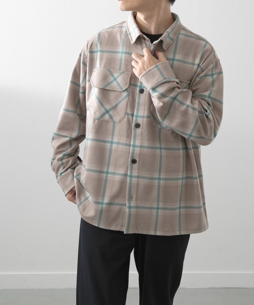 セール】オンブレチェック CPOジャケット（その他アウター）｜ITEMS