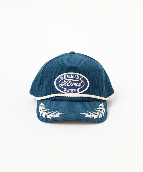AMERICAN NEEDLE(アメリカンニードル)の「AMERICAN NEEDLE / Corduroy Rope - FORD(キャップ・メンズ・ブラック/ブルー・ONE SIZE)」の4枚目の写真