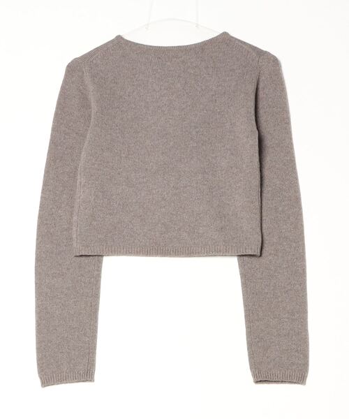 TODAYFUL/トゥデイフル] カシミヤ コンパクト カーディガン