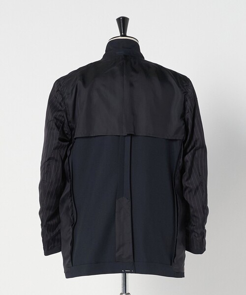 District（ディストリクト）の「＜District＞ギャバジン リラックス シングル 2ボタンブレザー（テーラードジャケット・メンズ・ネイビー・S/M/L）」の18枚目の写真