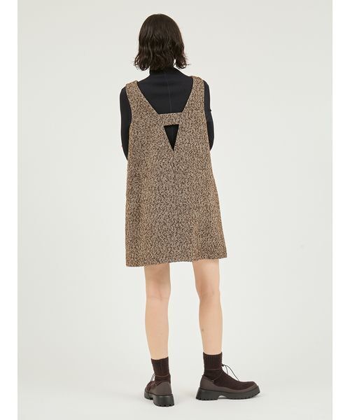 emmi（エミ）の「ミニジャンパースカート（ワンピース・レディース・ブラウン/ブラック・0/1）」の14枚目の写真