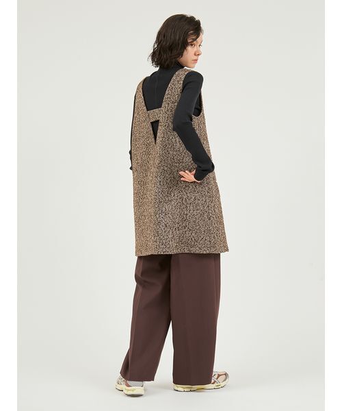 emmi（エミ）の「ミニジャンパースカート（ワンピース・レディース・ブラウン/ブラック・0/1）」の17枚目の写真