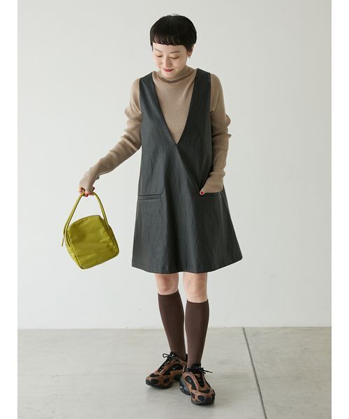 emmi（エミ）の「ミニジャンパースカート（ワンピース）」 - WEAR