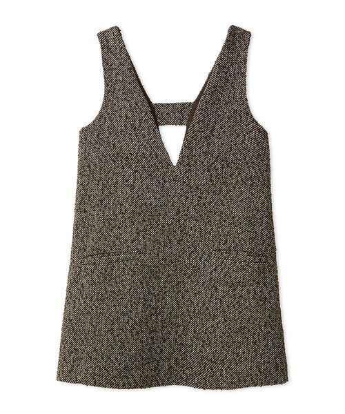 emmi（エミ）の「ミニジャンパースカート（ワンピース・レディース・ブラウン/ブラック・0/1）」の21枚目の写真