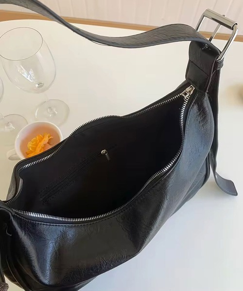 ammy.(エイミードット)の「【 ammy. / エイミードット 】 リングベルト ショルダーバッグ(ショルダーバッグ・レディース・ブラック/ブラウン・FREE)」の13枚目の写真