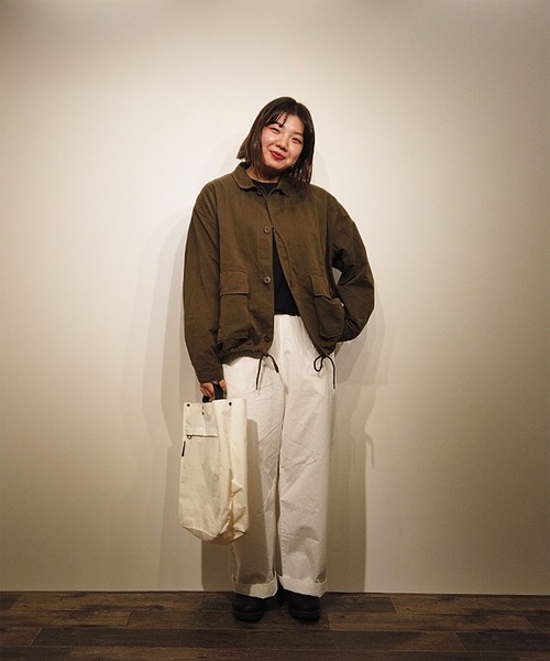 solamonat poche(ソラモナポッシェ)の「馬布イージーパンツ(その他パンツ・レディース・ブラック/チャコールグレー/オフホワイト/ライトベージュ/カーキ/ベージュ/ピンク/ブラウン・3/2/1)」の17枚目の写真