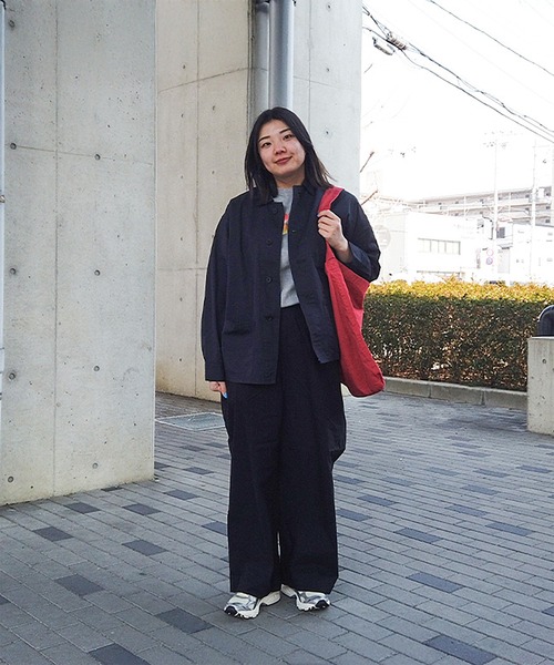 solamonat poche(ソラモナポッシェ)の「馬布イージーパンツ(その他パンツ・レディース・ブラック/チャコールグレー/オフホワイト/ライトベージュ/カーキ/ベージュ/ピンク/ブラウン・3/2/1)」の19枚目の写真