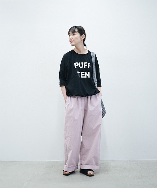 solamonat poche(ソラモナポッシェ)の「馬布イージーパンツ(その他パンツ・レディース・ブラック/チャコールグレー/オフホワイト/ライトベージュ/カーキ/ベージュ/ピンク/ブラウン・3/2/1)」の10枚目の写真