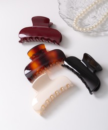 Peony（ピオニー）の「【Peony/ピオニー】/アクリル　艶バンスクリップ（バレッタ/ヘアクリップ）」