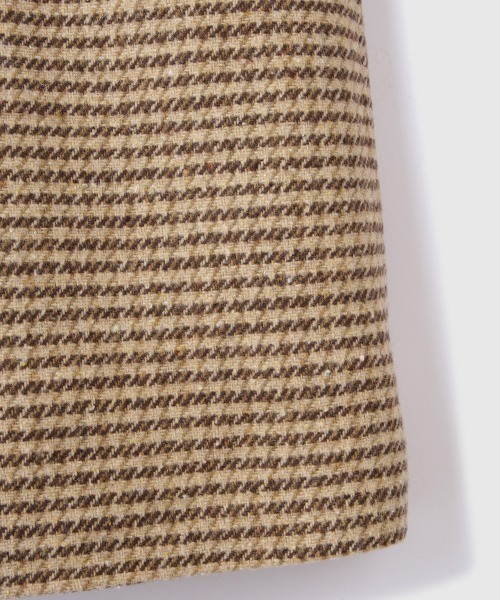 VICKY(ビッキー)の「ツィーディチェックWボタンジャコット(その他アウター・レディース・ブラック系その他/ベージュ系その他・M)」の7枚目の写真