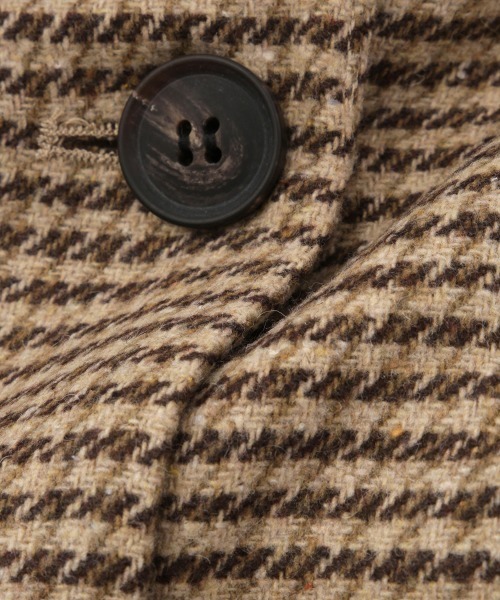 セール】ツィーディチェックWボタンジャコット（その他アウター