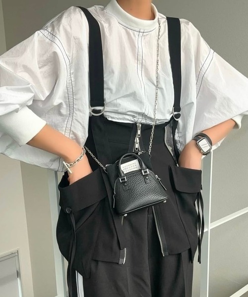 CFT.（シフト）の「ナイロンステッチクロップドプルオーバー（シャツ/ブラウス・レディース・グレー/ブラック/ホワイト・FREE）」の4枚目の写真