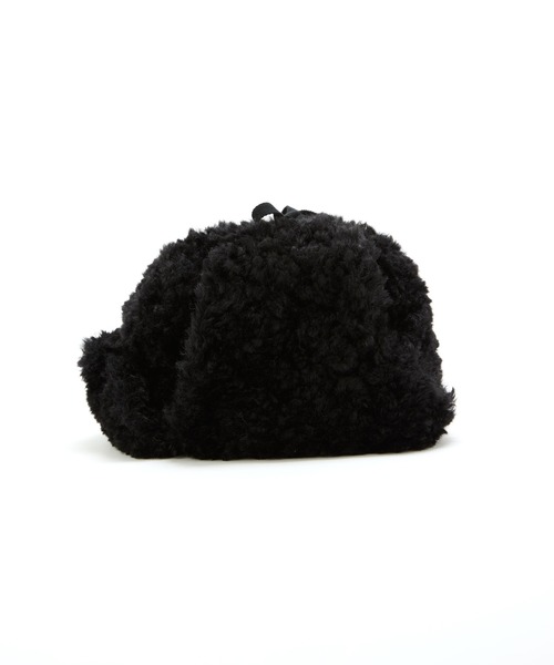 CONTROL FREAK（コントロールフリーク）の「CONTROL FREAK / CTFK（コントロールフリーク/シーティーエフケー）フェイクボアフライトキャップ（ニットキャップ/ビーニー・レディース・ブラック/ボルドー/ベージュ・FREE）」の17枚目の写真