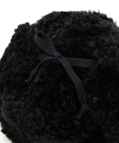 CONTROL FREAK（コントロールフリーク）の「CONTROL FREAK / CTFK（コントロールフリーク/シーティーエフケー）フェイクボアフライトキャップ（ニットキャップ/ビーニー・レディース・ブラック/ボルドー/ベージュ・FREE）」の20枚目の写真