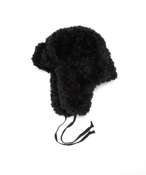 CONTROL FREAK（コントロールフリーク）の「CONTROL FREAK / CTFK（コントロールフリーク/シーティーエフケー）フェイクボアフライトキャップ（ニットキャップ/ビーニー・レディース・ブラック/ボルドー/ベージュ・FREE）」の22枚目の写真