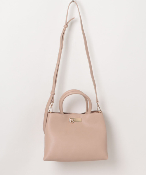 cache cache(カシュ カシュ)の「カシュカシュ cachecache / 三層2wayトートバッグ(トートバッグ・レディース・ブラック/ベージュ/イエロー・FREE)」の16枚目の写真