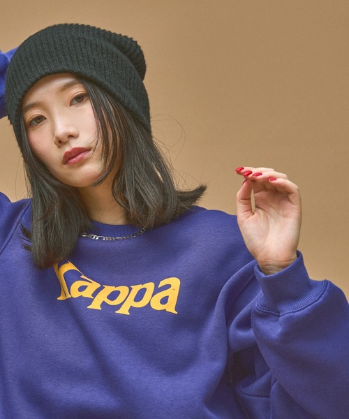 セール】≪Kappa×and ST ウェルネスクラブ≫フロントロゴスウェット
