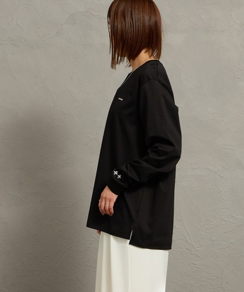 TATRAS/タトラス] SICADO ワンポイントロゴ ロングスリーブTシャツ（T