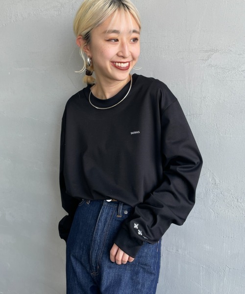 TATRAS/タトラス] SICADO ワンポイントロゴ ロングスリーブTシャツ（T