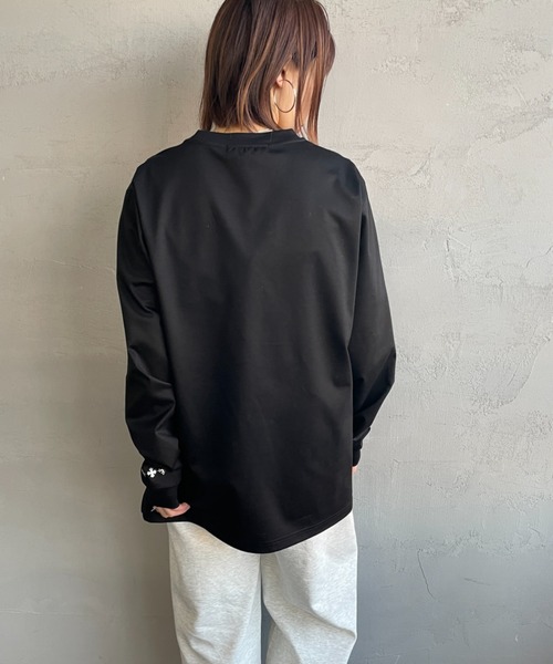 TATRAS/タトラス] SICADO ワンポイントロゴ ロングスリーブTシャツ（T
