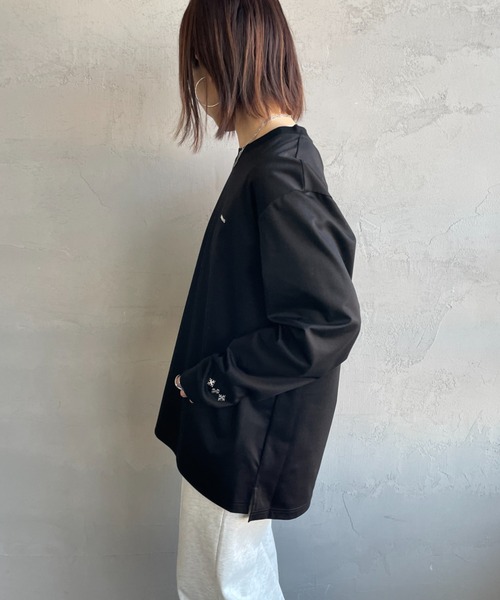 TATRAS/タトラス] SICADO ワンポイントロゴ ロングスリーブTシャツ（T