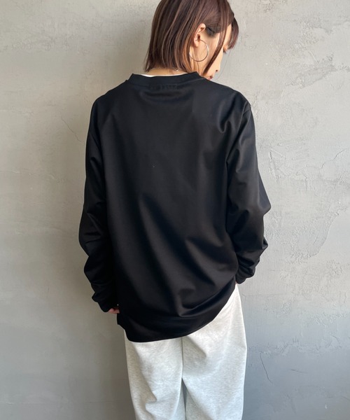 TATRAS/タトラス] SICADO ワンポイントロゴ ロングスリーブTシャツ（T