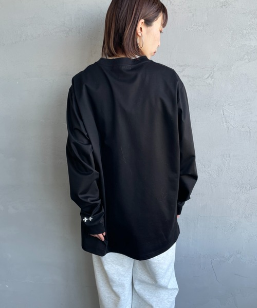 TATRAS/タトラス] SICADO ワンポイントロゴ ロングスリーブTシャツ（T