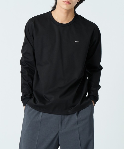 TATRAS/タトラス] SICADO ワンポイントロゴ ロングスリーブTシャツ（T
