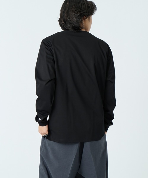 TATRAS/タトラス] SICADO ワンポイントロゴ ロングスリーブTシャツ（T
