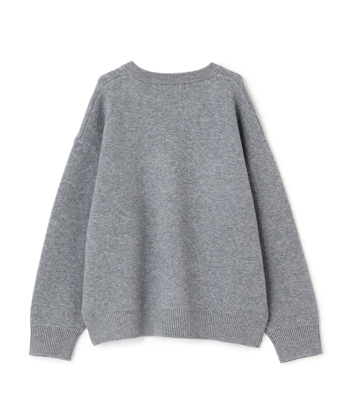 XLARGE KIDS（エクストララージキッズ）の「OGフェイスニットプルオーバー（ニット/セーター・キッズ・トップグレー/ブラック・100cm/140cm/110cm/130cm/120cm）」の3枚目の写真