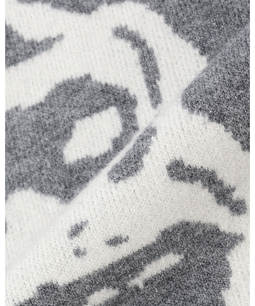 XLARGE KIDS（エクストララージキッズ）の「OGフェイスニットプルオーバー（ニット/セーター・キッズ・トップグレー/ブラック・100cm/140cm/110cm/130cm/120cm）」の7枚目の写真