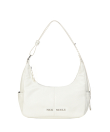 LOGO POCKET HALF SHOULDER BAG_IVORY