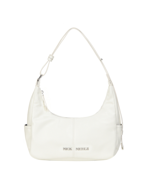LOGO POCKET HALF SHOULDER BAG_IVORY（ショルダーバッグ