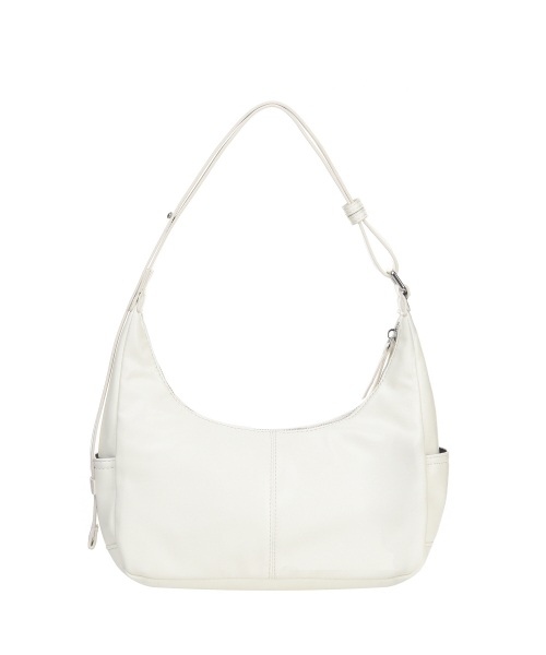 NICK&NICOLE(ニックアンドニコール)の「LOGO POCKET HALF SHOULDER BAG_IVORY(ショルダーバッグ・レディース・その他・FREE)」の5枚目の写真