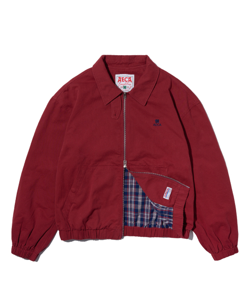 AECA(エイカ)の「AECA WASHED CLOVER BAYPORT JACKET-BURGUNDY(ナイロンジャケット・レディース・その他・LARGE/MEDIUM/SMALL)」の6枚目の写真