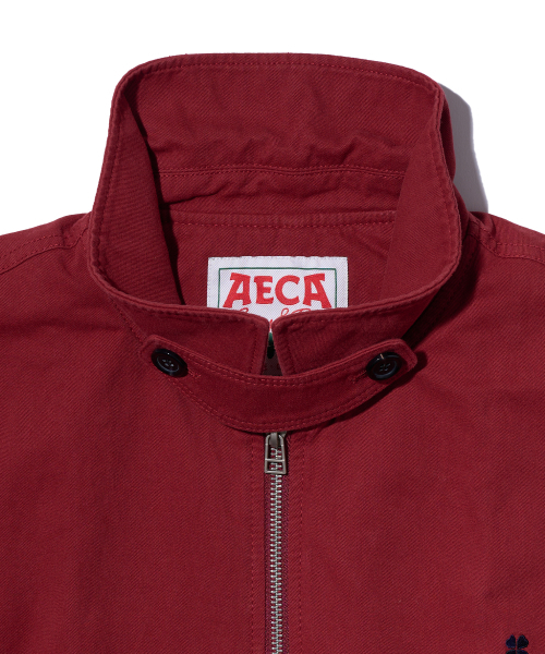 AECA(エイカ)の「AECA WASHED CLOVER BAYPORT JACKET-BURGUNDY(ナイロンジャケット・レディース・その他・LARGE/MEDIUM/SMALL)」の7枚目の写真