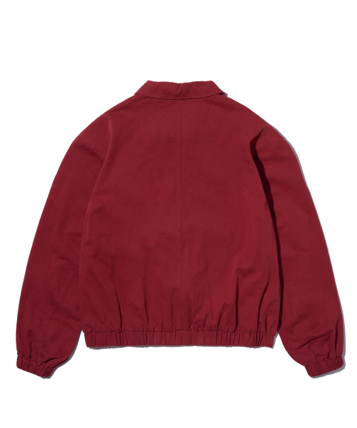AECA(エイカ)の「AECA WASHED CLOVER BAYPORT JACKET-BURGUNDY(ナイロンジャケット・レディース・その他・LARGE/MEDIUM/SMALL)」の10枚目の写真