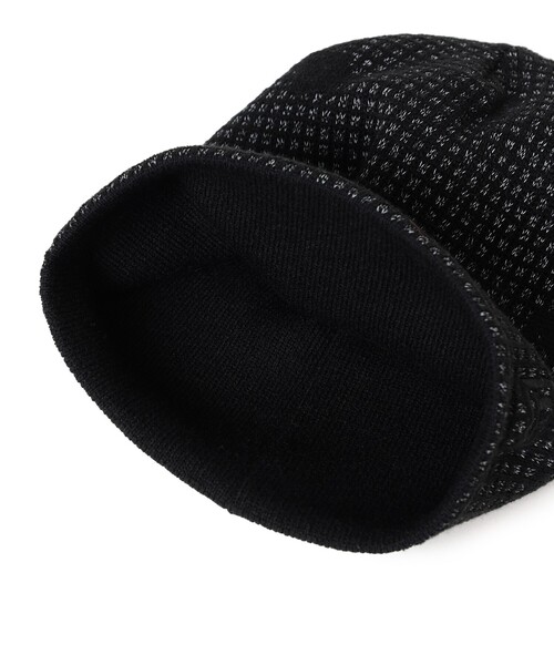 NEW ERA（ニューエラ）の「【別注】NEW ERA / Flash Watch Cap（ニットキャップ/ビーニー・メンズ・ブラック・ONE SIZE）」の3枚目の写真