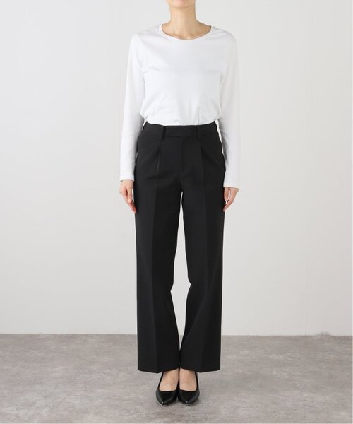 追加2》ダブルクロスストレッチパンツ（スラックス）｜VERMEIL par