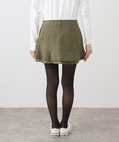 Guess（ゲス）の「GUESS/ゲス GO CARGO LACE SKIRT POCKETS（スカート・レディース・カーキ・24）」の5枚目の写真