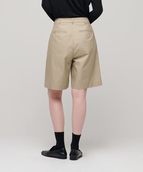 MUSINSA STANDARD WOMAN（ムシンサスタンダードウーマン）の「ウィメンズコットンワイドバミューダショーツ[ベージュ]（その他パンツ・レディース・その他・30/24/25/26/27/28/29）」の18枚目の写真