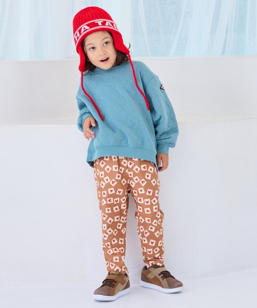 MARKEY'S（マーキーズ）の「キルトトレーナー（スウェット・キッズ・チャコール/パープル/マスタード/ホワイト系その他/グリーン・80/90/95/100/110/120/130/140/150）」の7枚目の写真