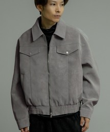 improves（インプローブス）の「フェイクスエード リングジップ ブルゾン（ブルゾン）」
