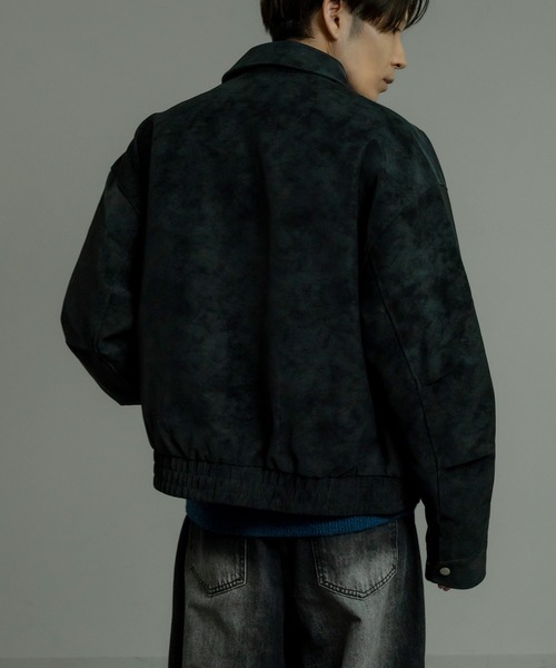 improves（インプローブス）の「フェイクスエード リングジップ ブルゾン（ブルゾン・メンズ・ブラウン/ブラック/グレー・MEDIUM/LARGE）」の6枚目の写真