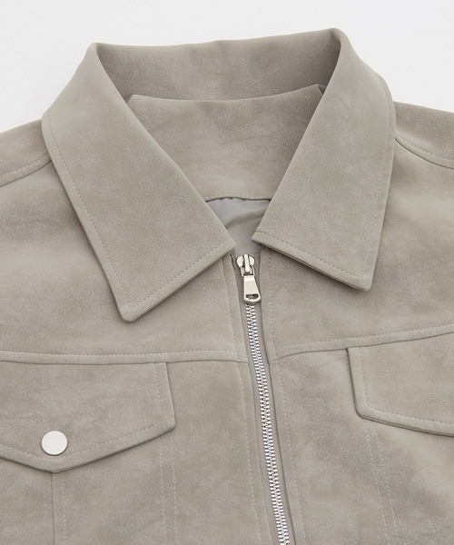 improves（インプローブス）の「フェイクスエード リングジップ ブルゾン（ブルゾン・メンズ・ブラウン/ブラック/グレー・MEDIUM/LARGE）」の19枚目の写真