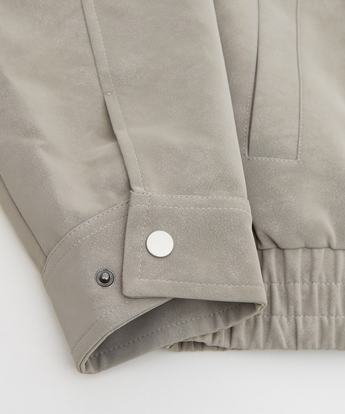 improves（インプローブス）の「フェイクスエード リングジップ ブルゾン（ブルゾン・メンズ・ブラウン/ブラック/グレー・MEDIUM/LARGE）」の22枚目の写真